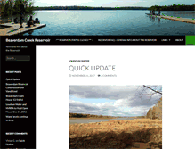 Tablet Screenshot of beaverdamcreekreservoir.com